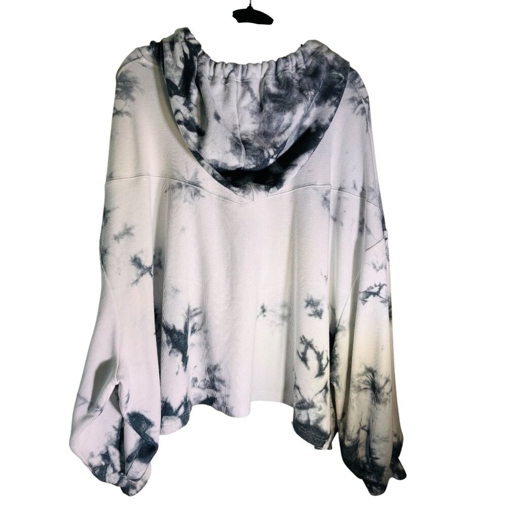 POL Trendy Tie Dye Oversized Hoodie Soft Pullover Loungewear Streetwear
